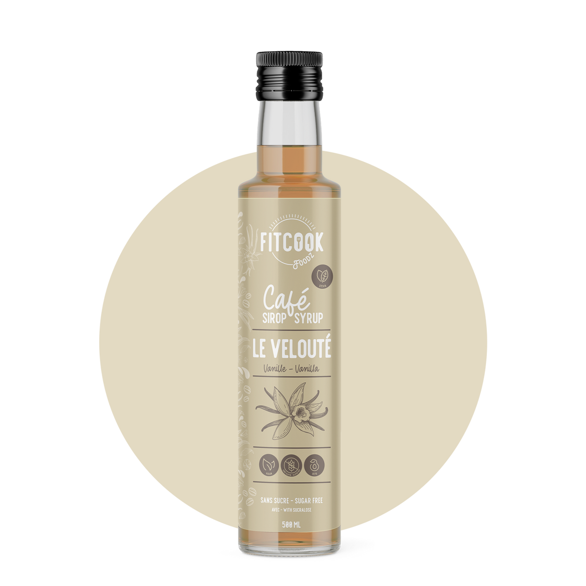 Sugar Free Vanilla Coffee Syrup | Fitcook Foodz