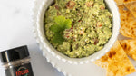 Guacamole protéinée avec épices et sauce FitCook Foodz