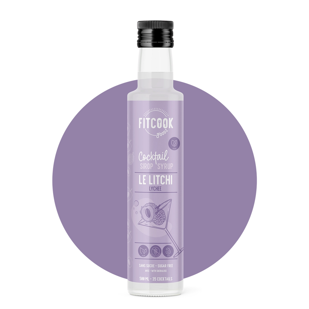Lychee - Sugar Free Cocktail Syrup | FitCook Foodz