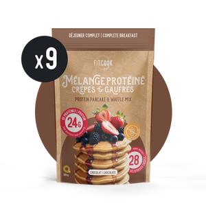 BOX OF 9 | Chocolate Protein Mix