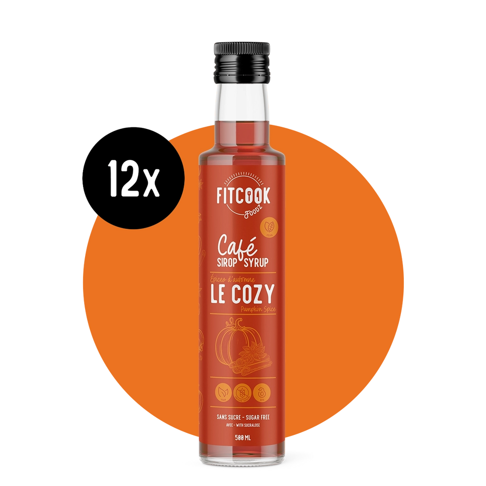 Caisse de 12 Sirop Café - Le Cozy