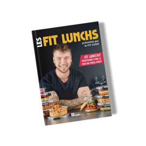 Le livre les fit lunchs présentés par le fit cook