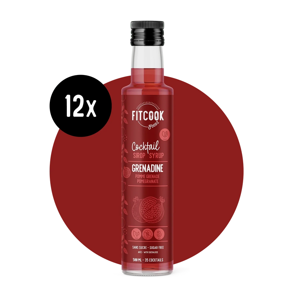 Case of 12 - Cocktail - La Grenadine