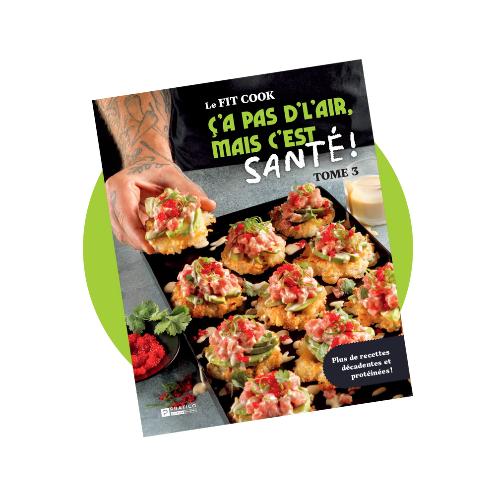Livre - Ça pas d'l'air mais c'est santé! Tome 3